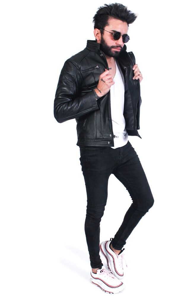 Chamarra Justin Negra