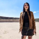 Chamarra de piel para mujer Kenia Store