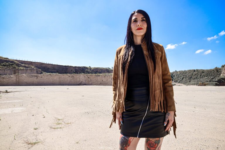 Chamarra de piel para mujer Kenia Store